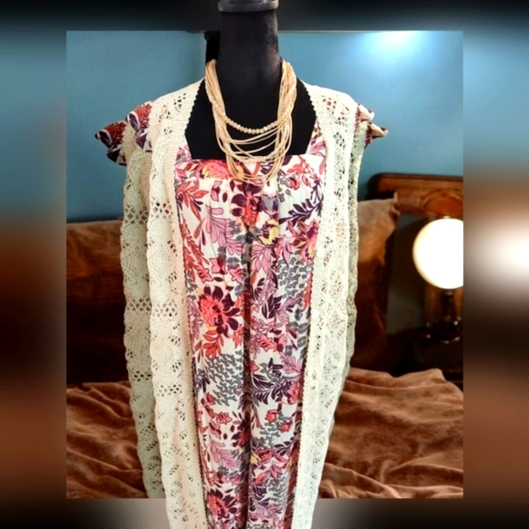 NWT Original Duster Cardigan Sweater - Picture 2 of 3